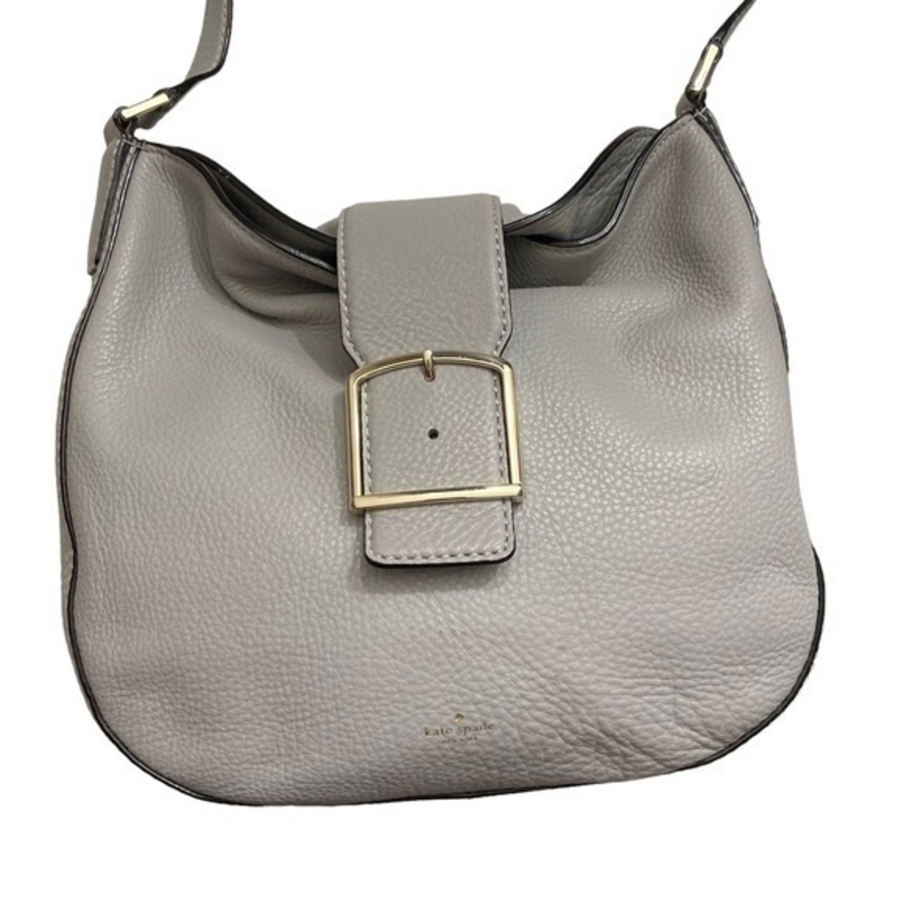 Kate spade gray hobo bag